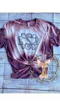 Load image into Gallery viewer, Leopard Monogram bleach shirt
