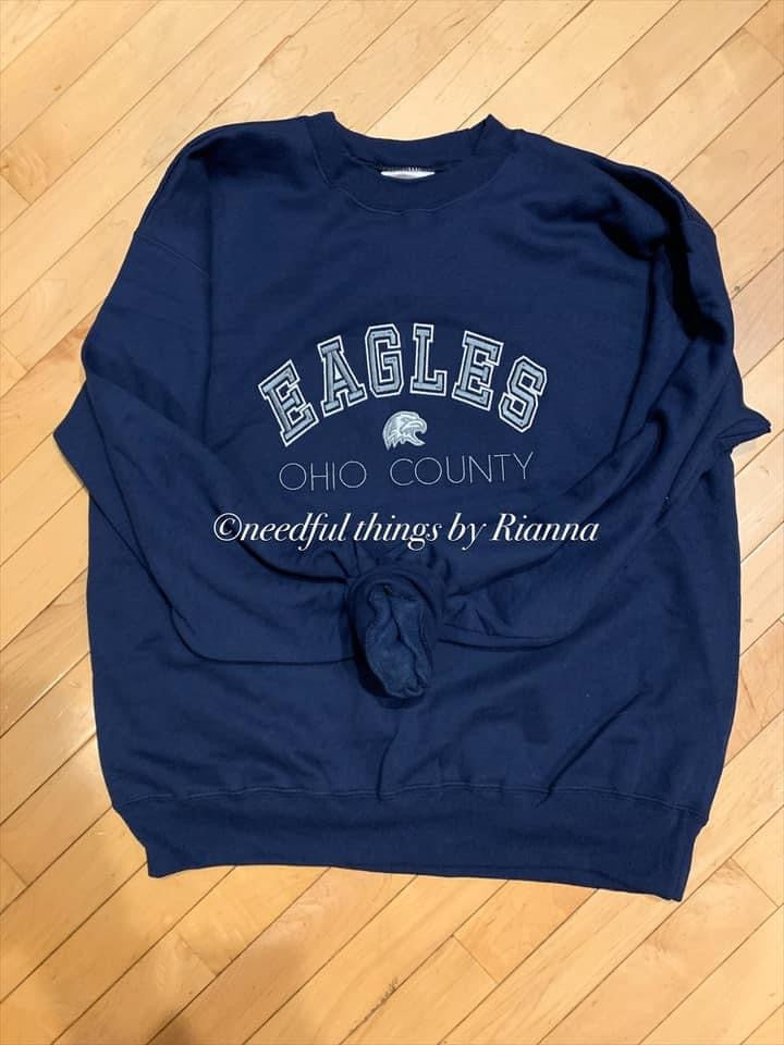 Eagles Embroidered Sweatshirt