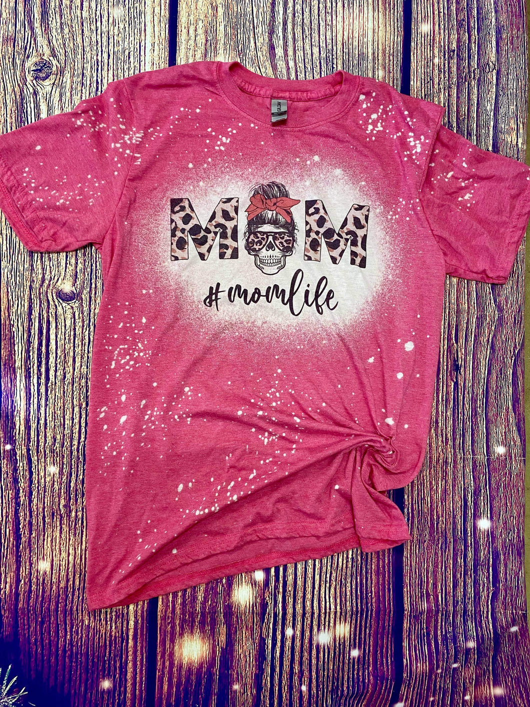 Momlife Bleached Tee