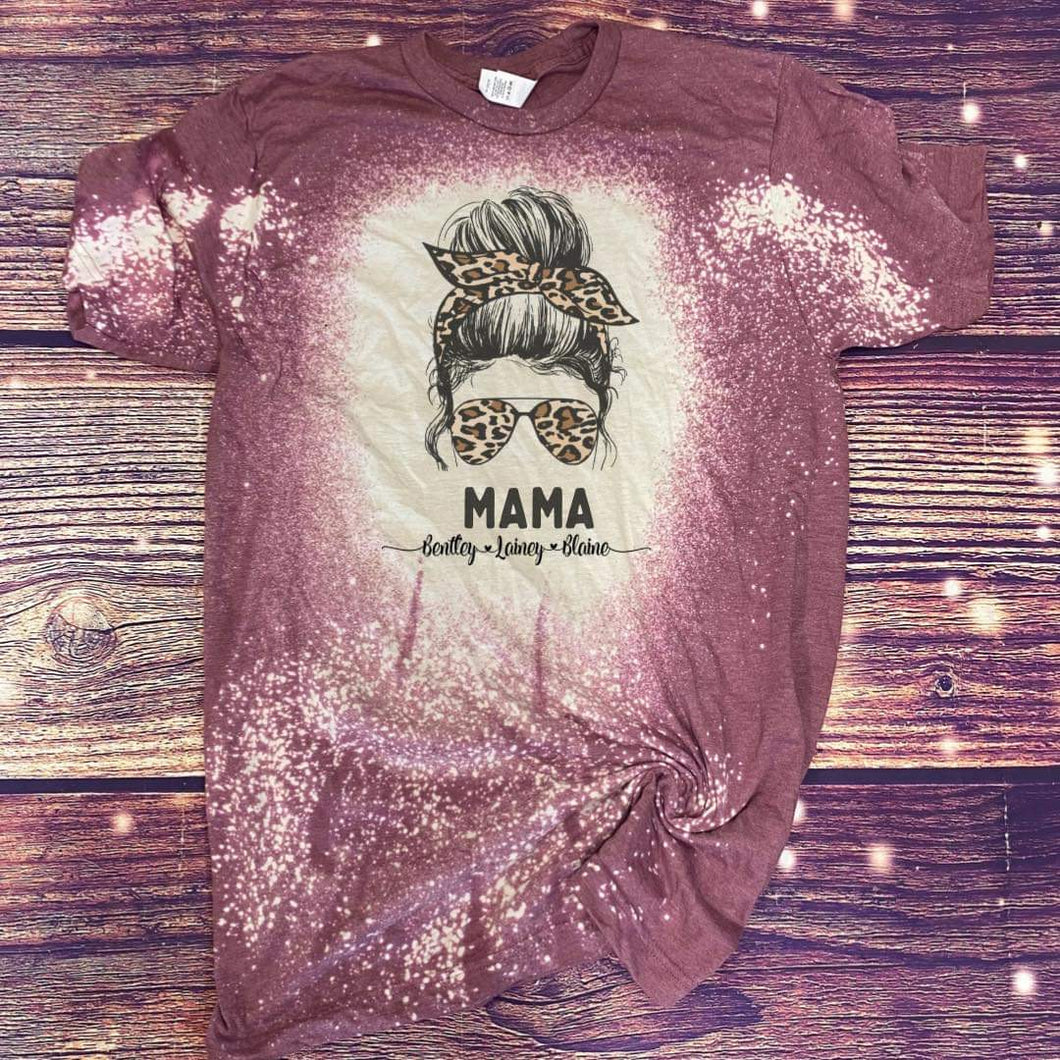 Mama Bleached Tee