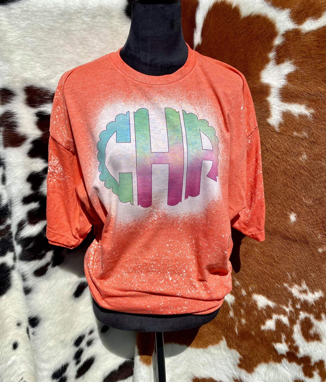 Summer Bleached Monogram Tee