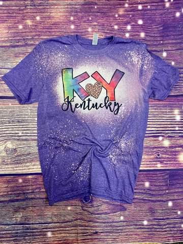 Tie Dye+KY Bleached Tee