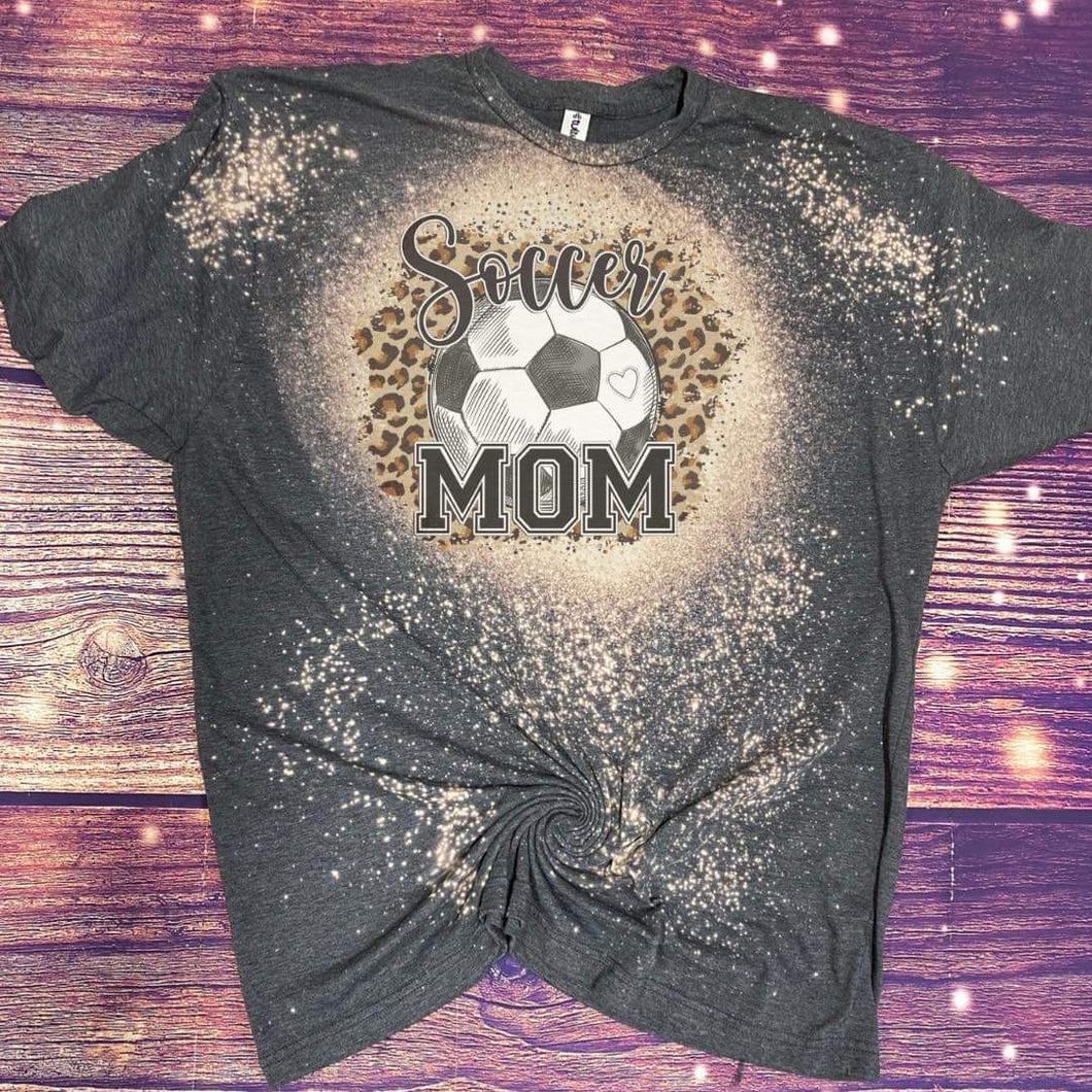 Soccer Mom Bleached Tee