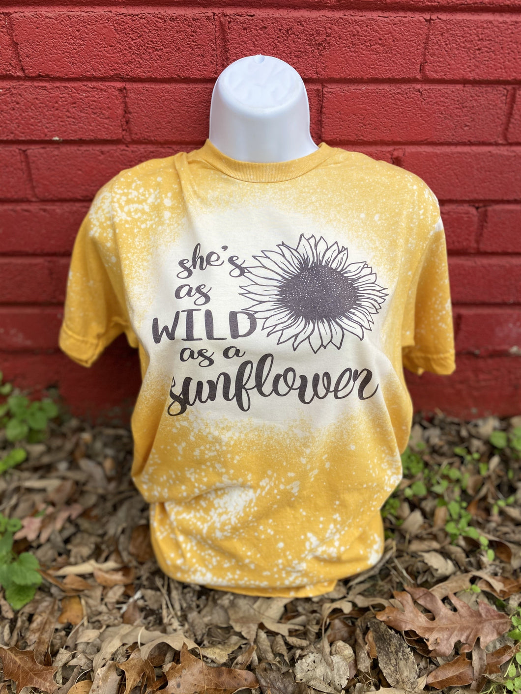 She’s as wild as the sunflower Bleach Tee