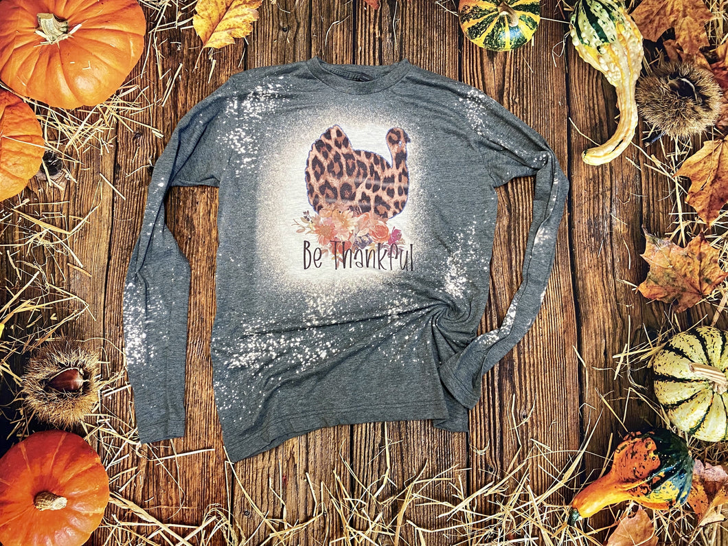 Be Thankful Cheetah Turkey | Bleach Tee