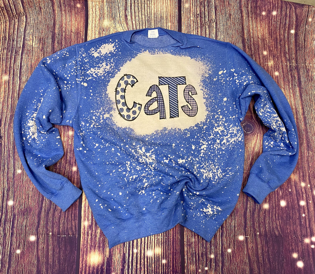 Cats Bleach Sweatshirt