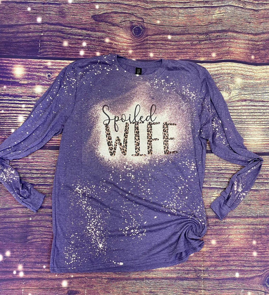 Spoiled Wife bleach Long Sleeve