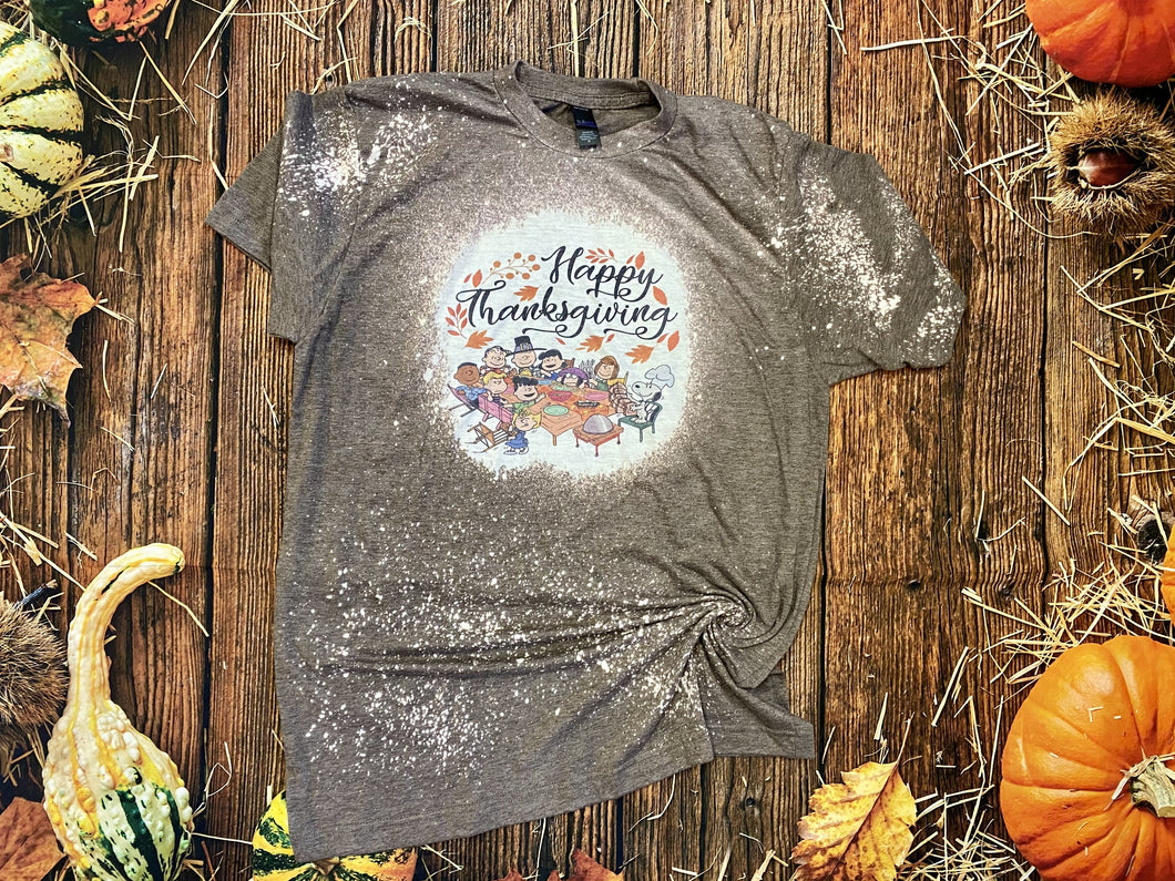 Happy Thanksgiving Bleach Tee