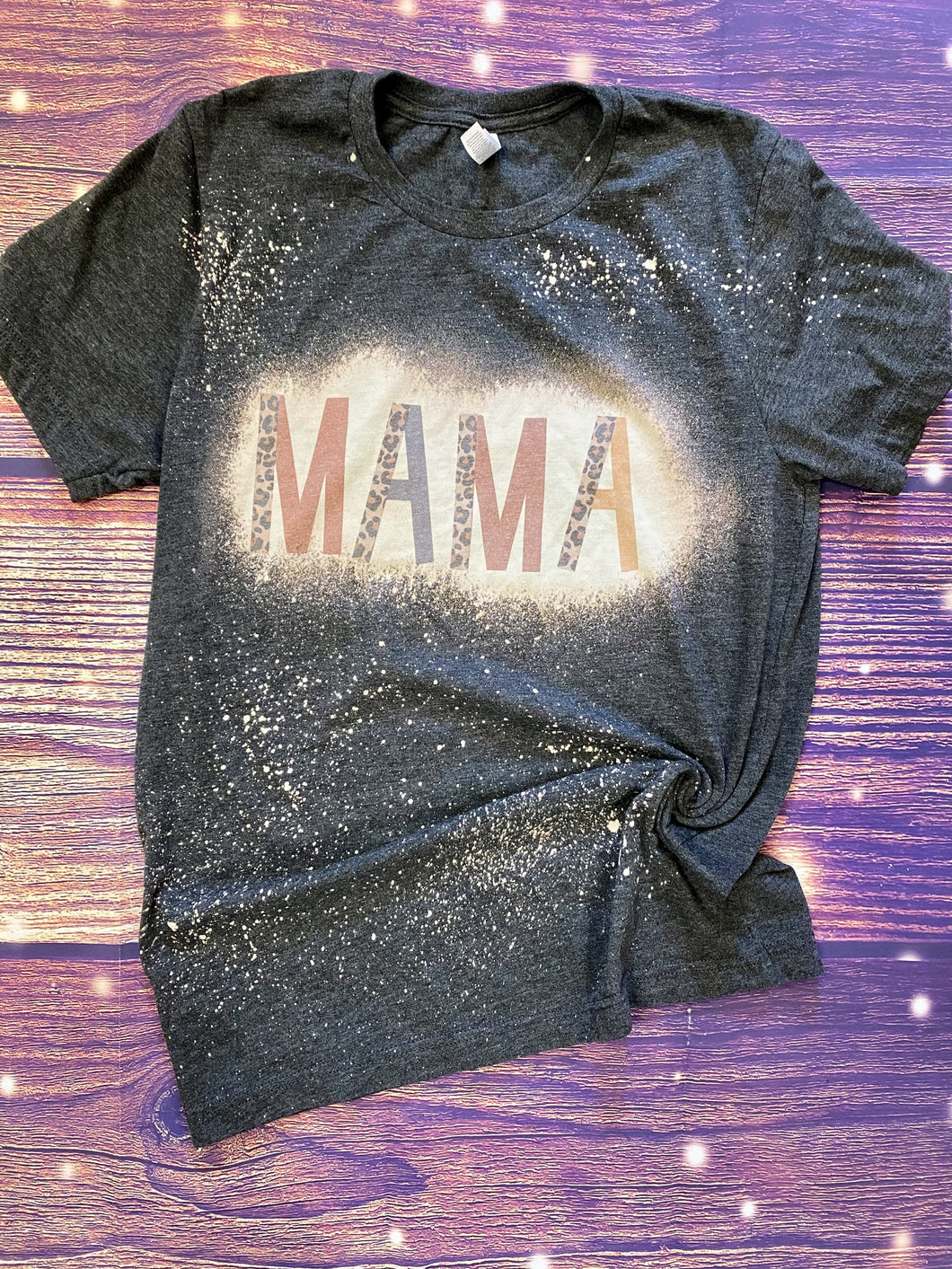 Boho Mama Bleach Tee